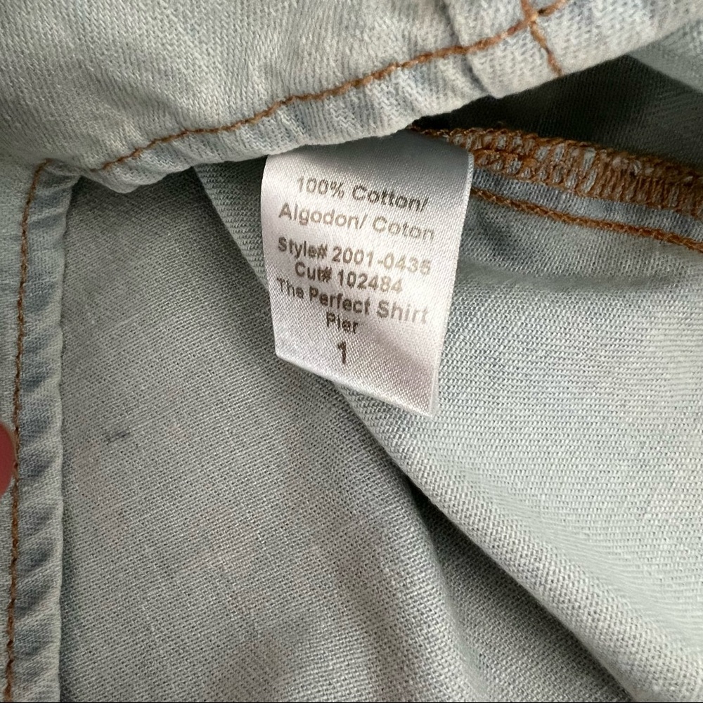 Current Elliot Chambray Button Down Shirt - image 4